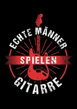 Gitarre Geschenk Gitarrist