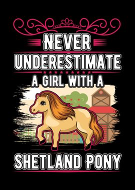 Shetland Pony Girl Shetty