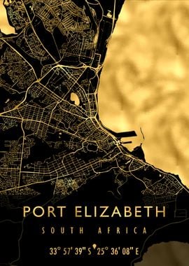 PORT ELIZABETH MAP