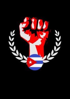 Cuba Revolution Hand Fist