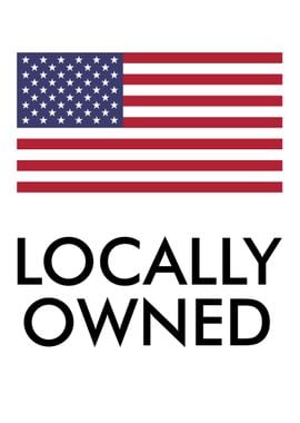 USA WHITE LOCALLY OWNED