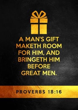 Proverbs 18 16