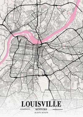 Louisville Neapolitan Map