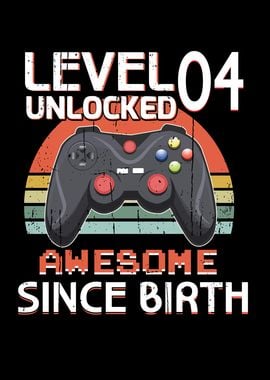 Retro Gaming BDay 4 Level