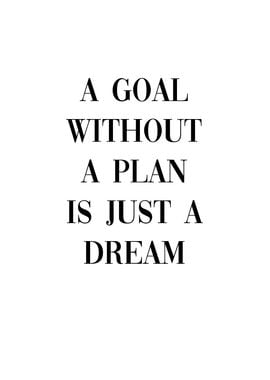 Goal Plan Dream Do Target