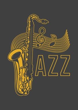 Jazz Saxophonist Gift