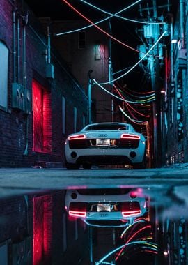 Cyberpunk Audi R8