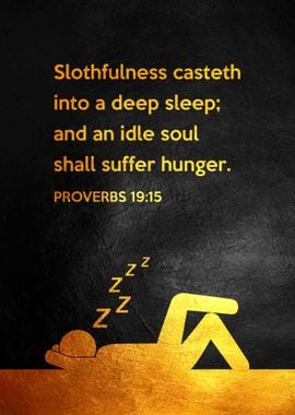 Proverbs 20:4 Deep Sleep