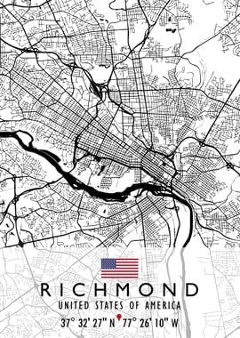 RICHMOND MAP USA