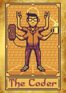 The Coder Pixel Tarot