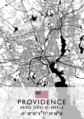 PROVIDENCE MAP USA