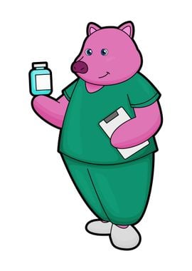 Pig Nurse Medicine