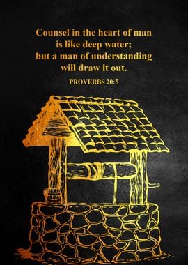 Proverbs 20:5 Water Well