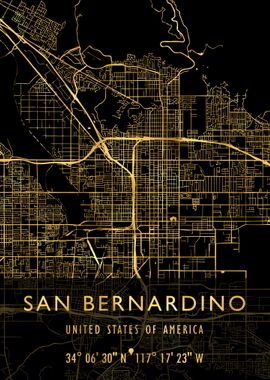 SAN BERNARDINO MAP USA