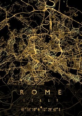 ROME MAP ITALY