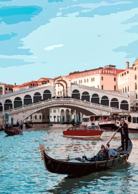 Gondola Venice City Italy