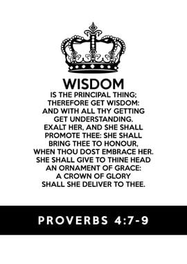 Proverbs 4:7-9