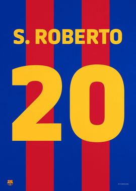 Sergi Roberto 20 Jersey