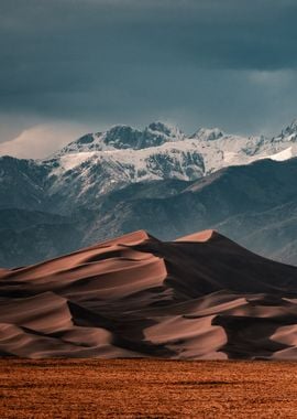 Great Sand Dunes Mountains