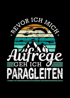 Paragleiten Retro Berge