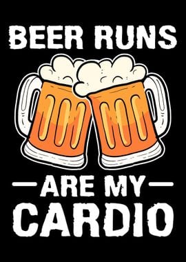 Beer runs cardio Alcoholic