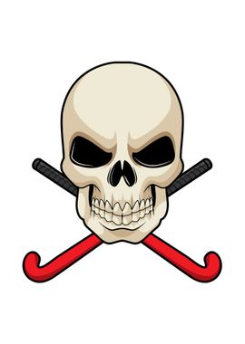 Skull Hockey Hockey stick