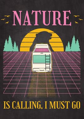 Nature Calling Vaporwave