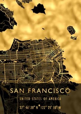 SAN FRANCISCO MAP USA