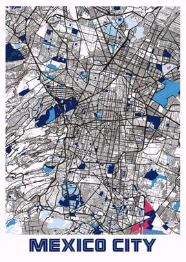 Mexico City Map