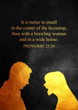 Proverbs 25 24