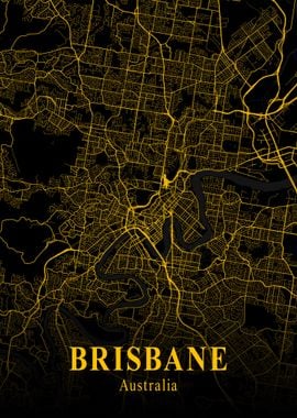 Brisbane Map Australia