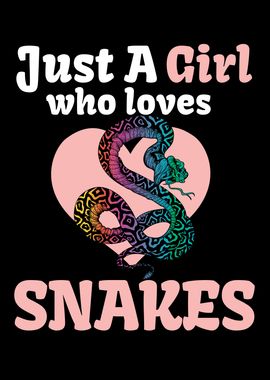 Girl Who Loves Snakes