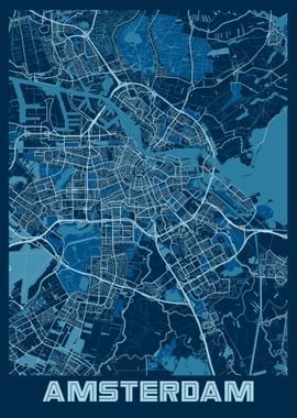 Amsterdam City Map