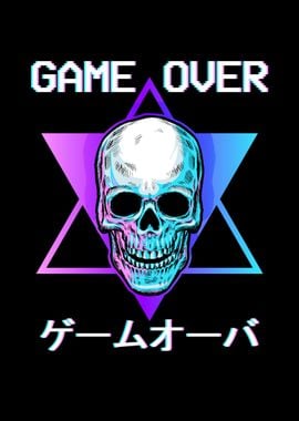 Skull Vaporwave Aesthetic