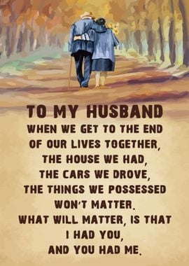 TO MY HUSBAND