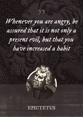 Whenever you are angry be