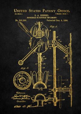 92 Kitchen Mixer Patent P