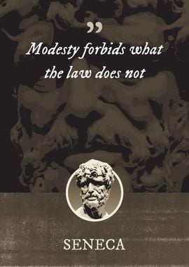 Modesty forbids what the