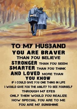 TO MY HUSBAND