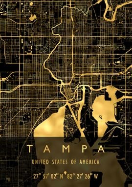 TAMPA MAP USA