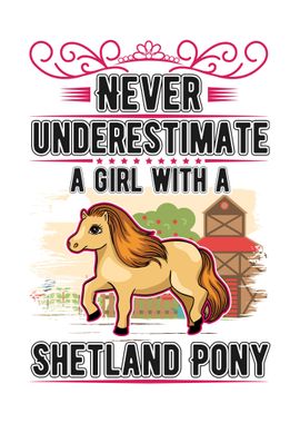 Shetland Pony Girl Shetty