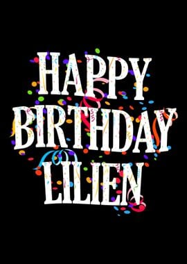 Happy Birthday Lilien