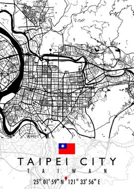 TAIPEI MAP TAIWAN