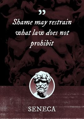 Shame may restrain what