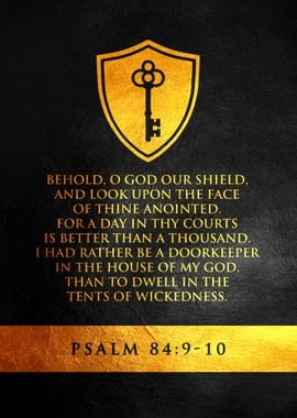 Psalm 84 9 10