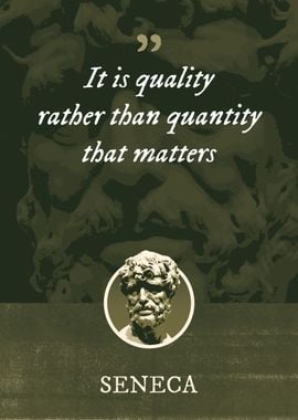 It is quality rather than