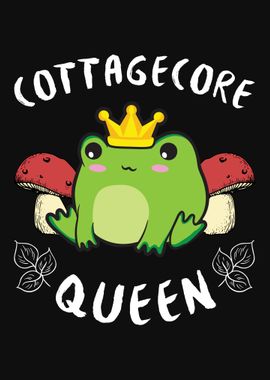 Cottagecore Aesthetic Frog