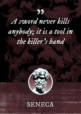 A sword never kills