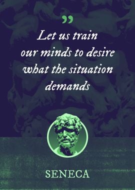 Let us train our minds to