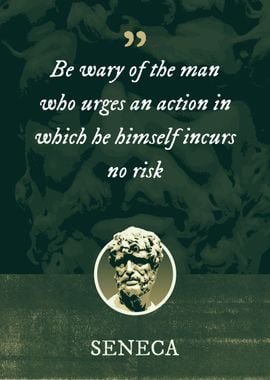 Be wary of the man who 